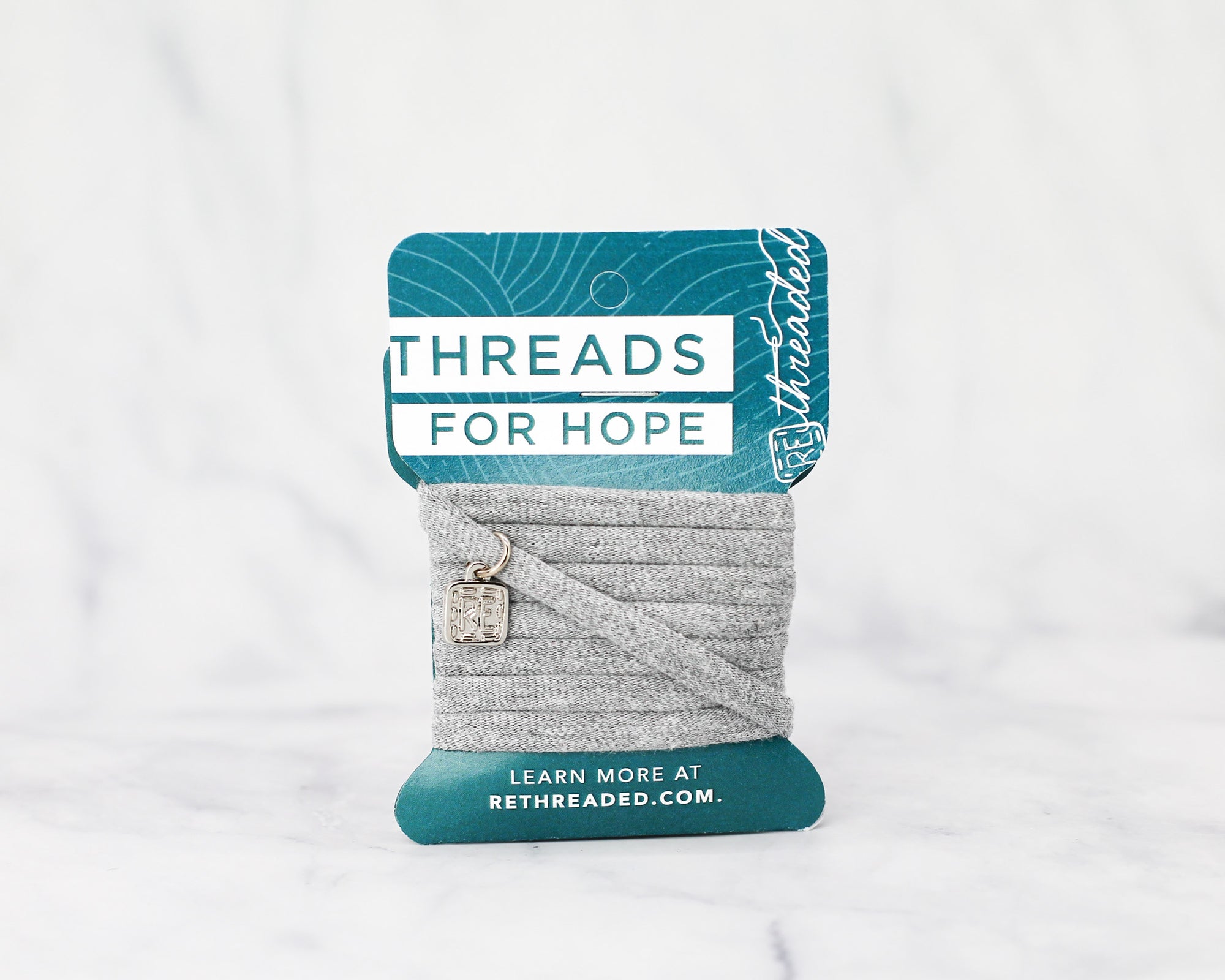 Threads for Hope Bracelet / Heather Gray