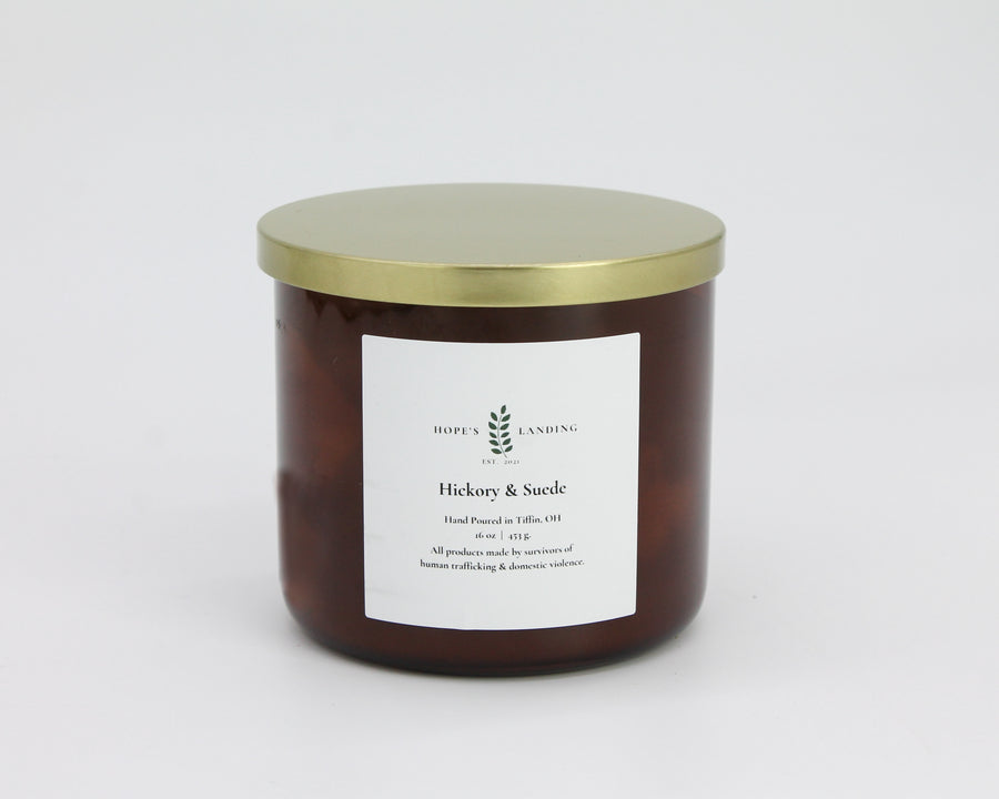Hickory & Suede Candle