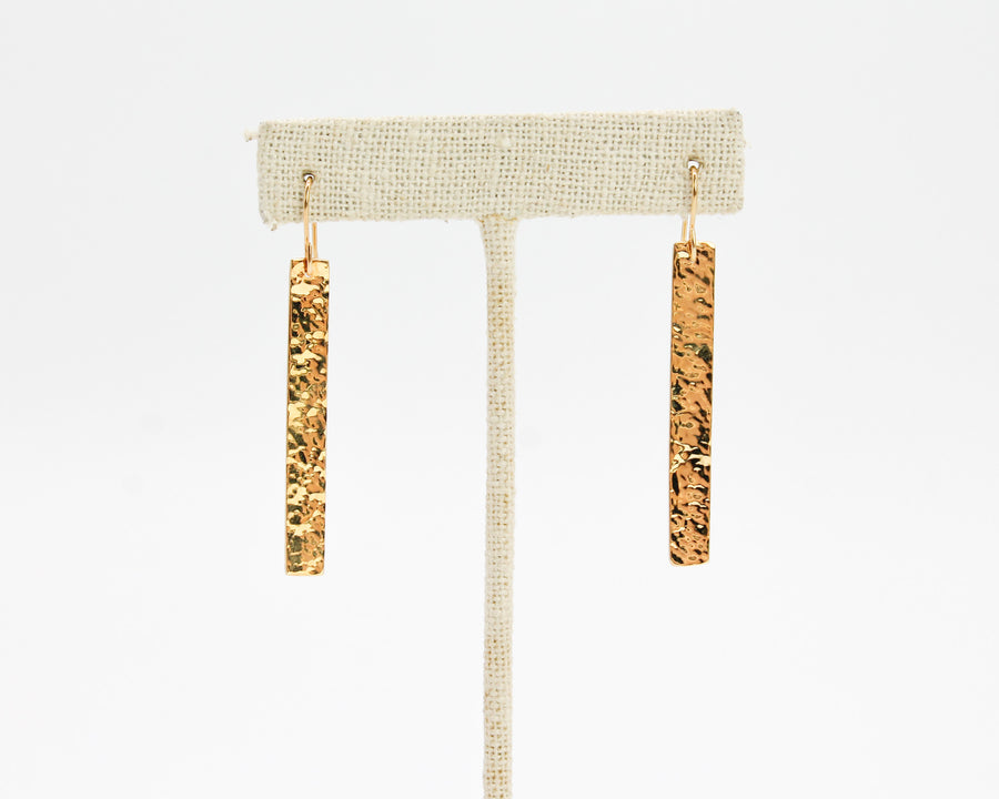 Horizon Earrings / 14k Gold