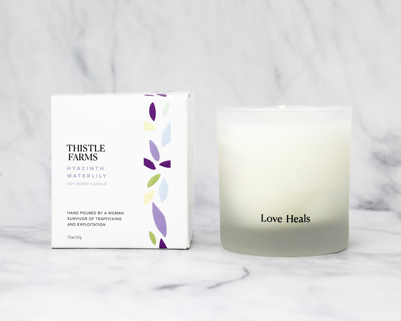 Hyacinth Waterlily Candle