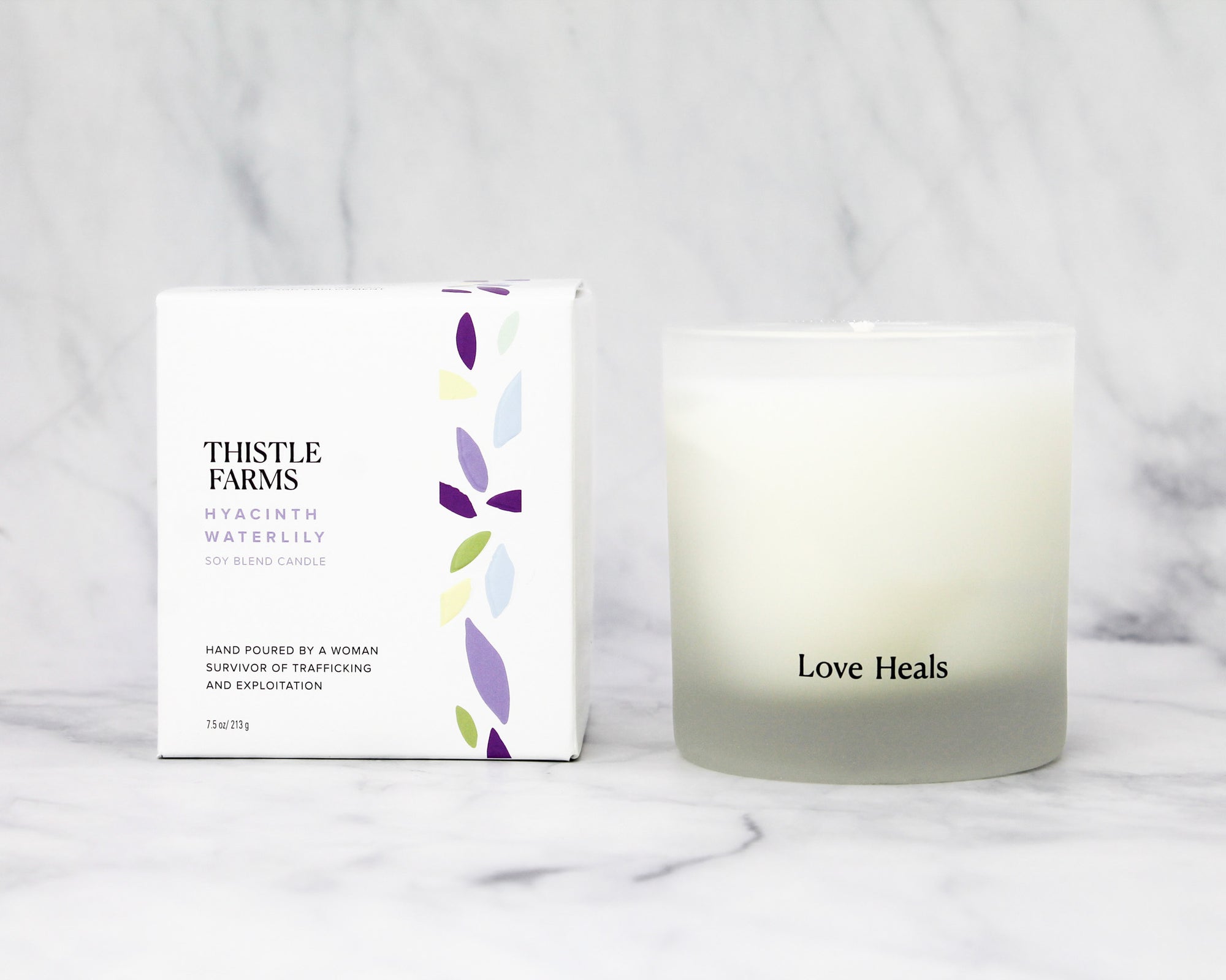 Hyacinth Waterlily Candle