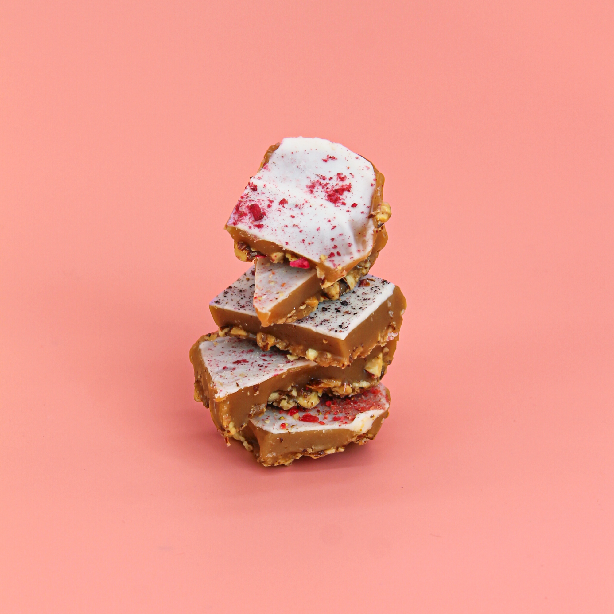 Berries & Cream Toffee Sampler