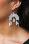 Arch Earring / Silvery Elemental