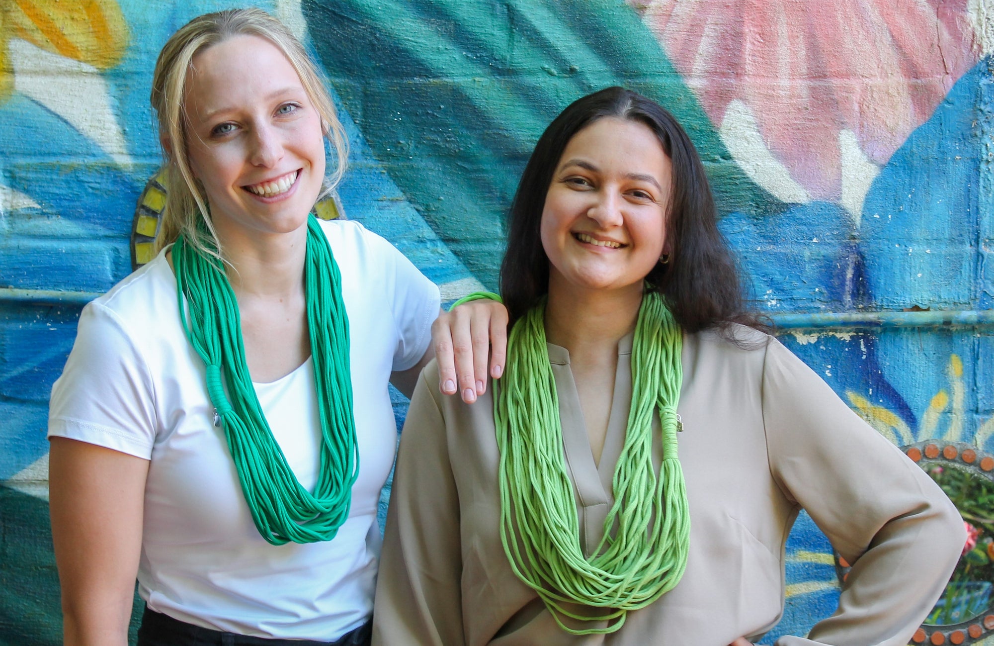 Hand Dyed Grace Scarf Royal Blue