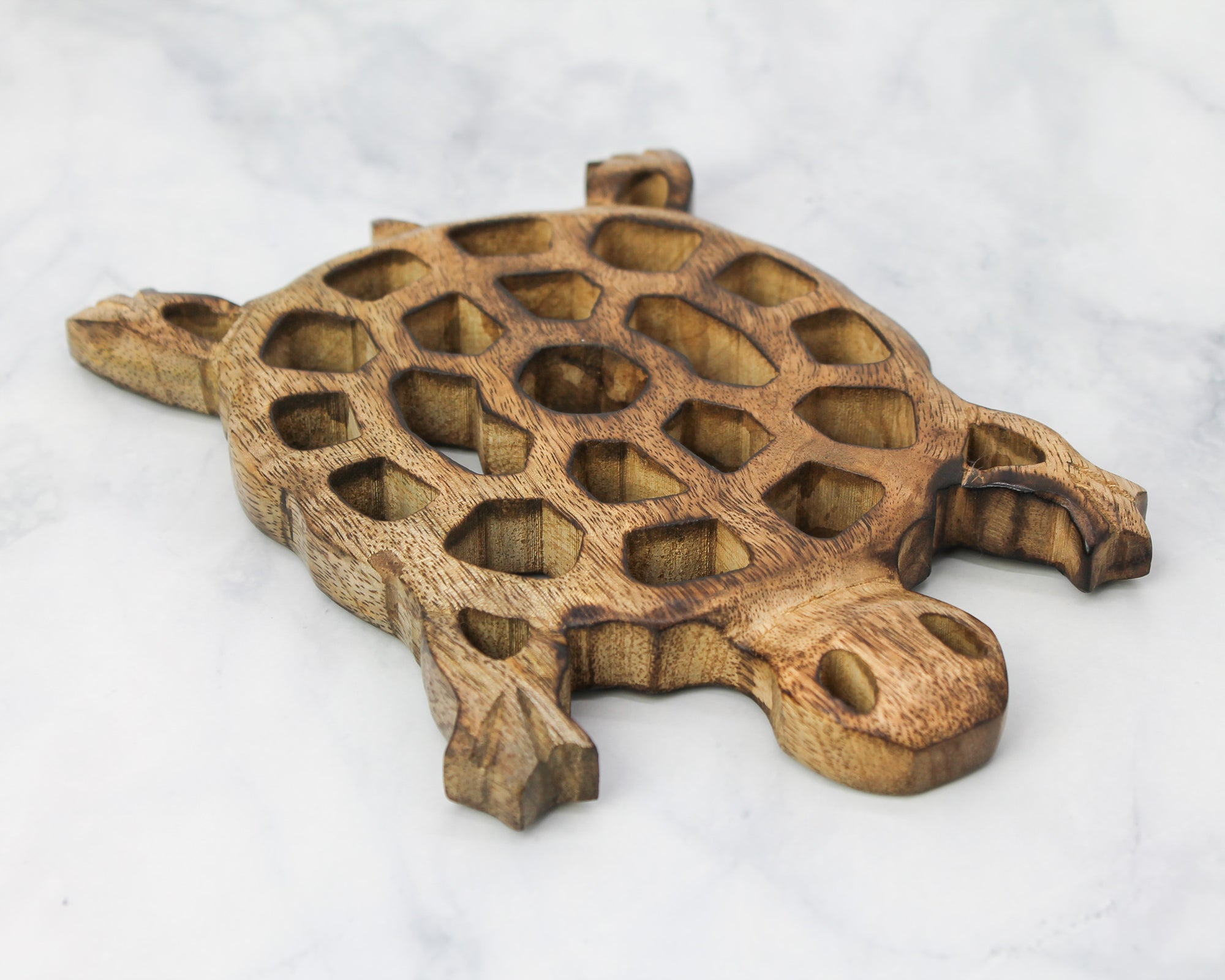 Mango Wood Turtle Trivet