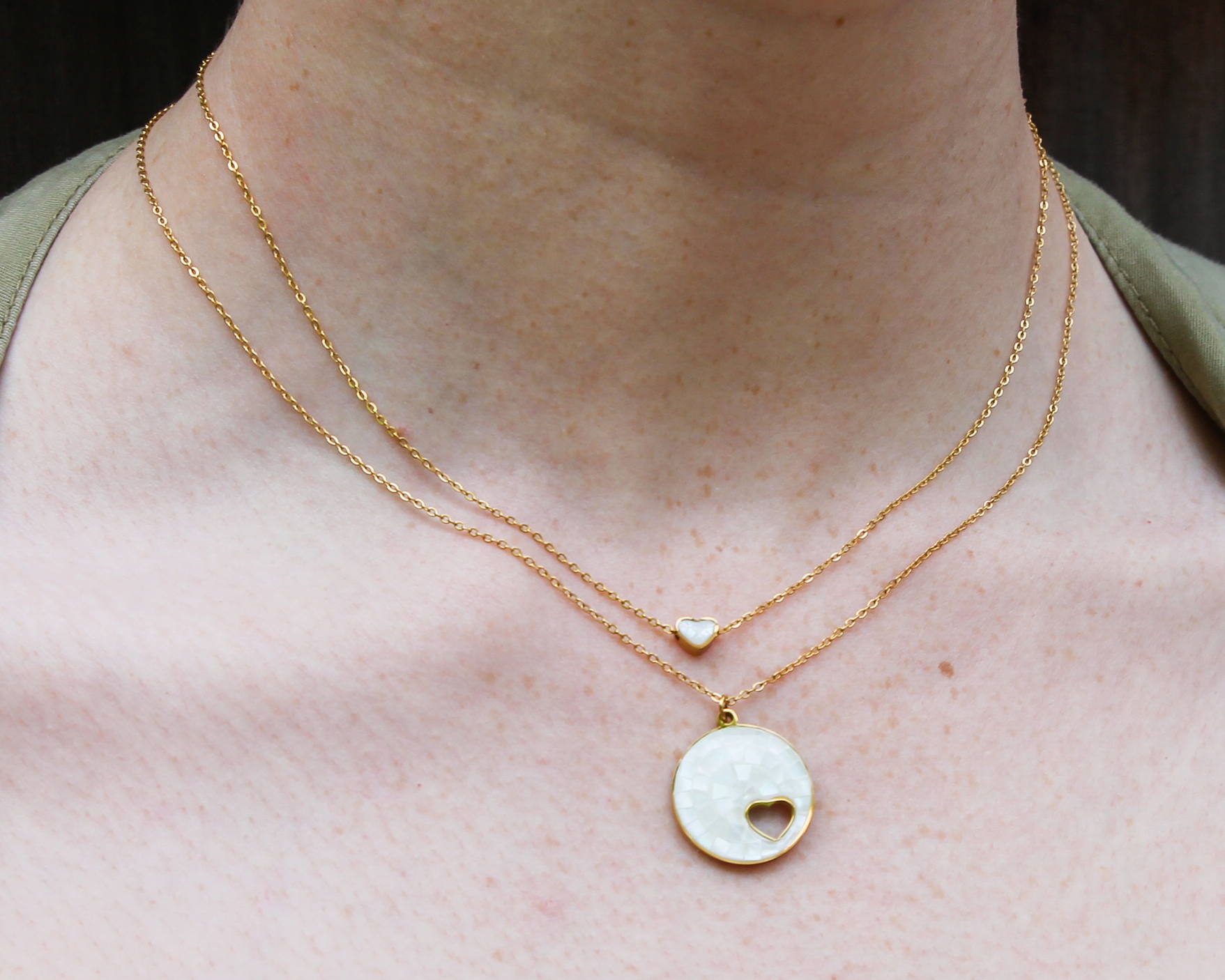 Journey Together Necklace Set / Abalone
