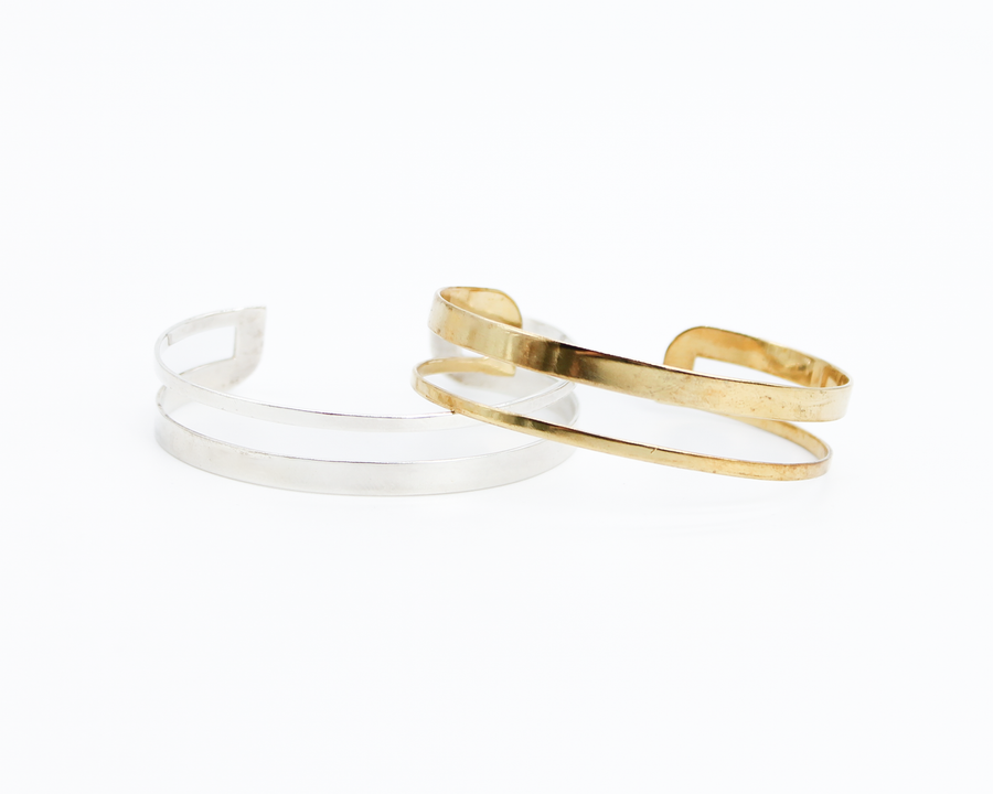 Honor Cuff / 14k Gold