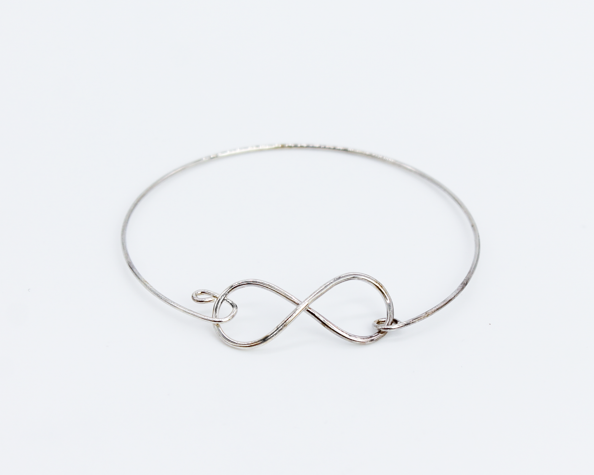 Infinity Bracelet / Sterling Silver