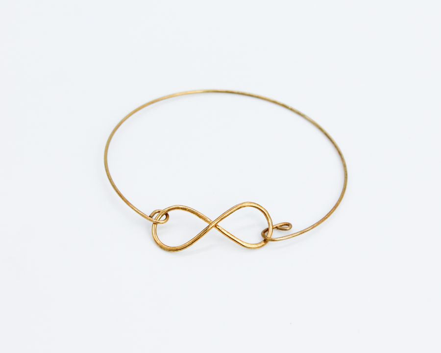 Infinity Bracelet / 14k Gold