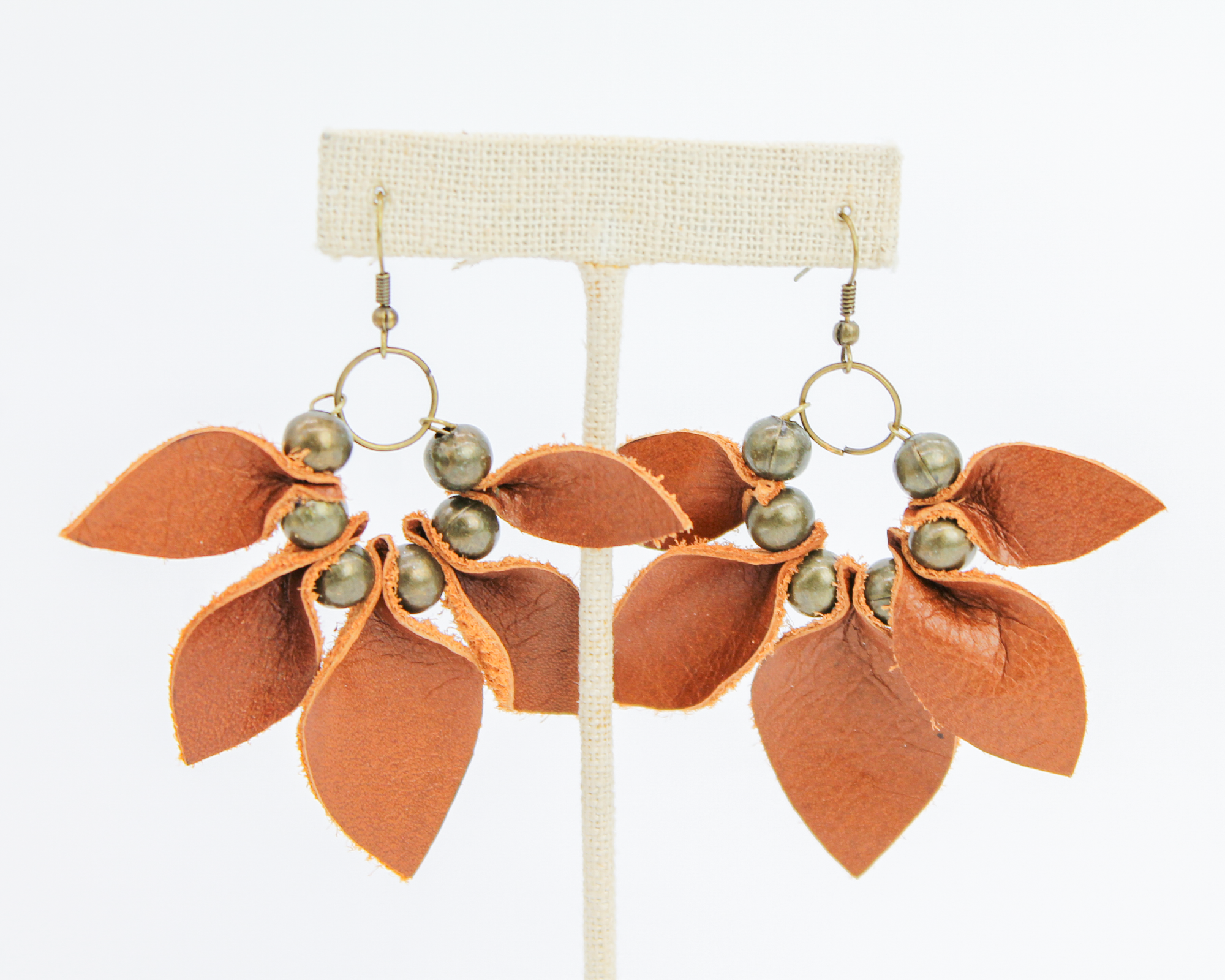 Bloom Earring / Cognac