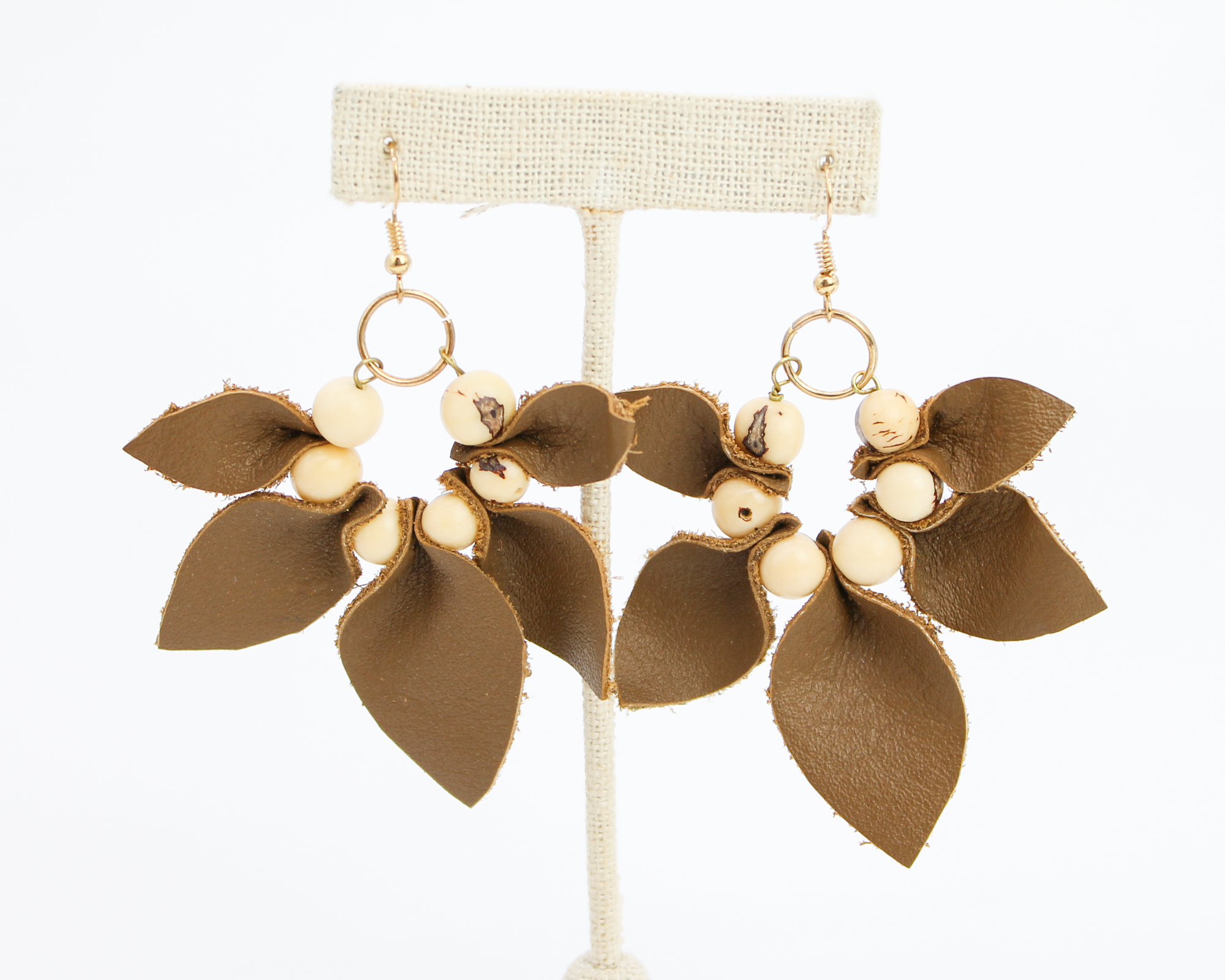 Bloom Earring / Wheat