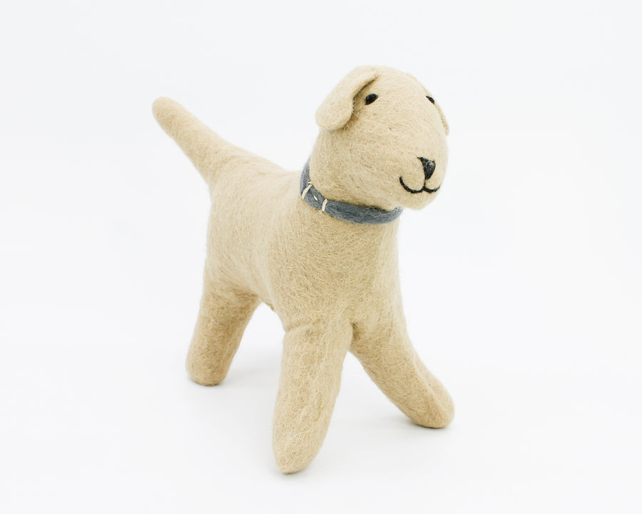 Hand Felted Toy / Large/ Golden Retriever