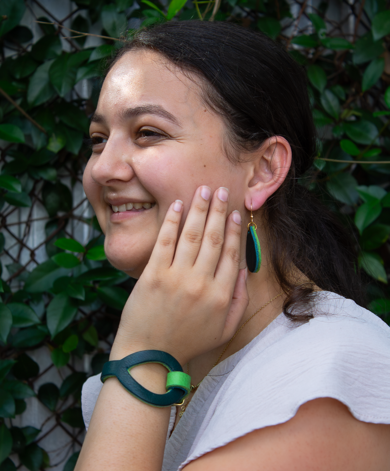 Kindness Bracelet - Emerald Green