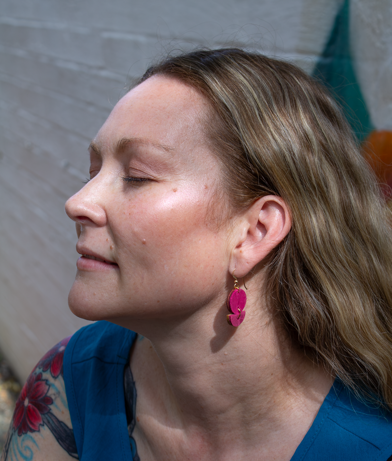 Purpose Earring - Russet Rose