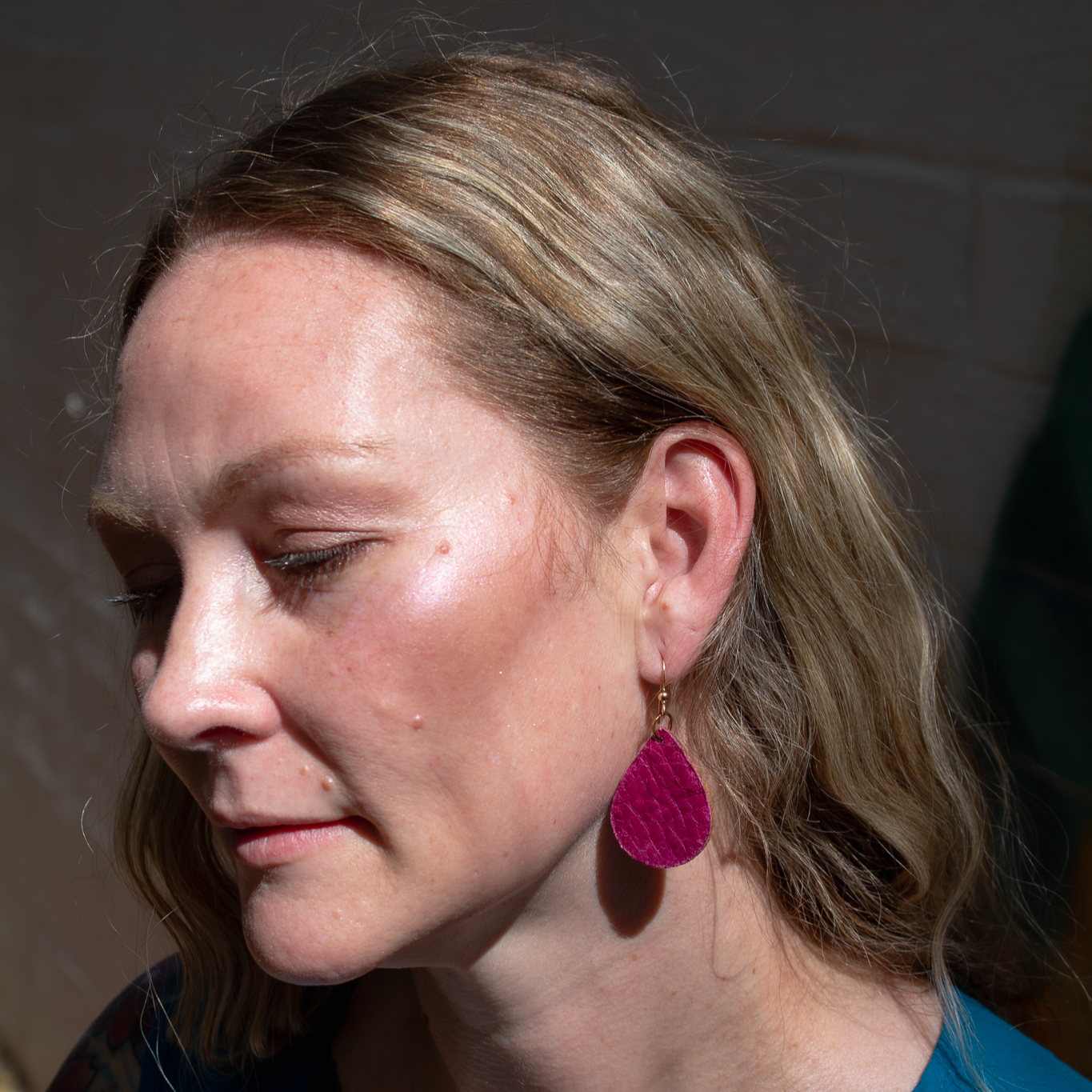 Kindness Drop Earring - Russet Rose