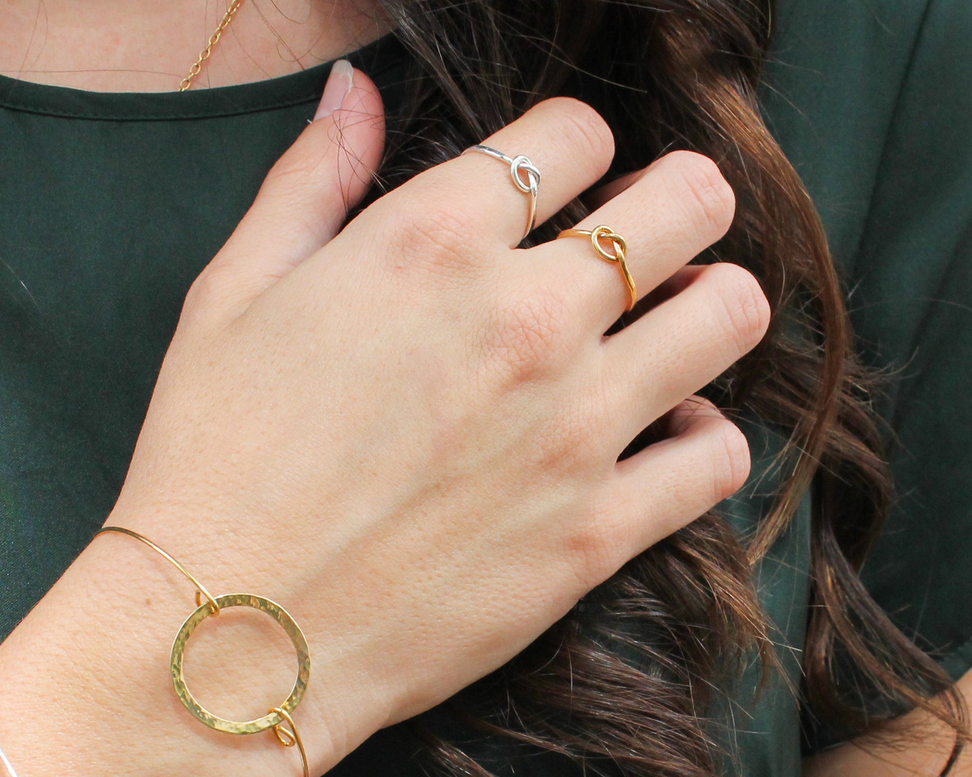 Knot Ring / Sterling Silver