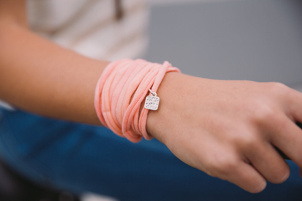 Threads for Hope Bracelet / Azure Blue