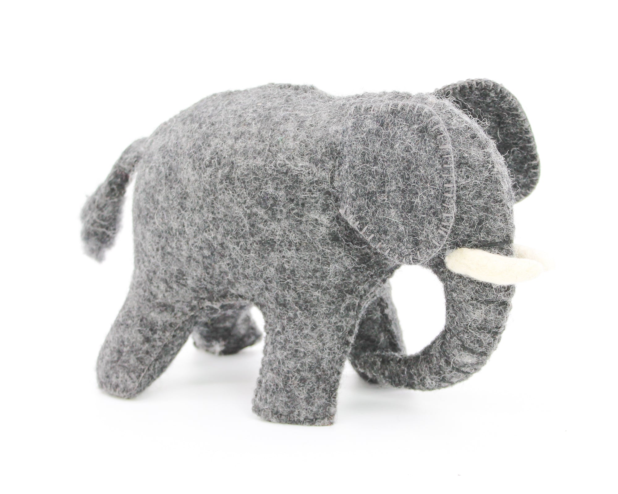 Hand Felted Toy / Large / Elephant