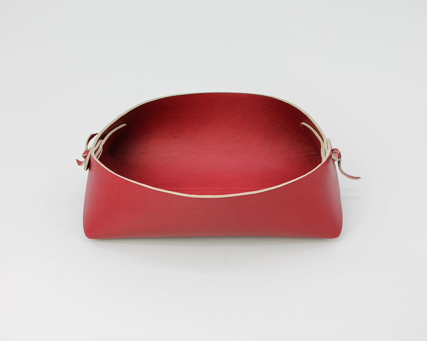 Large Valet Tray-Crimson