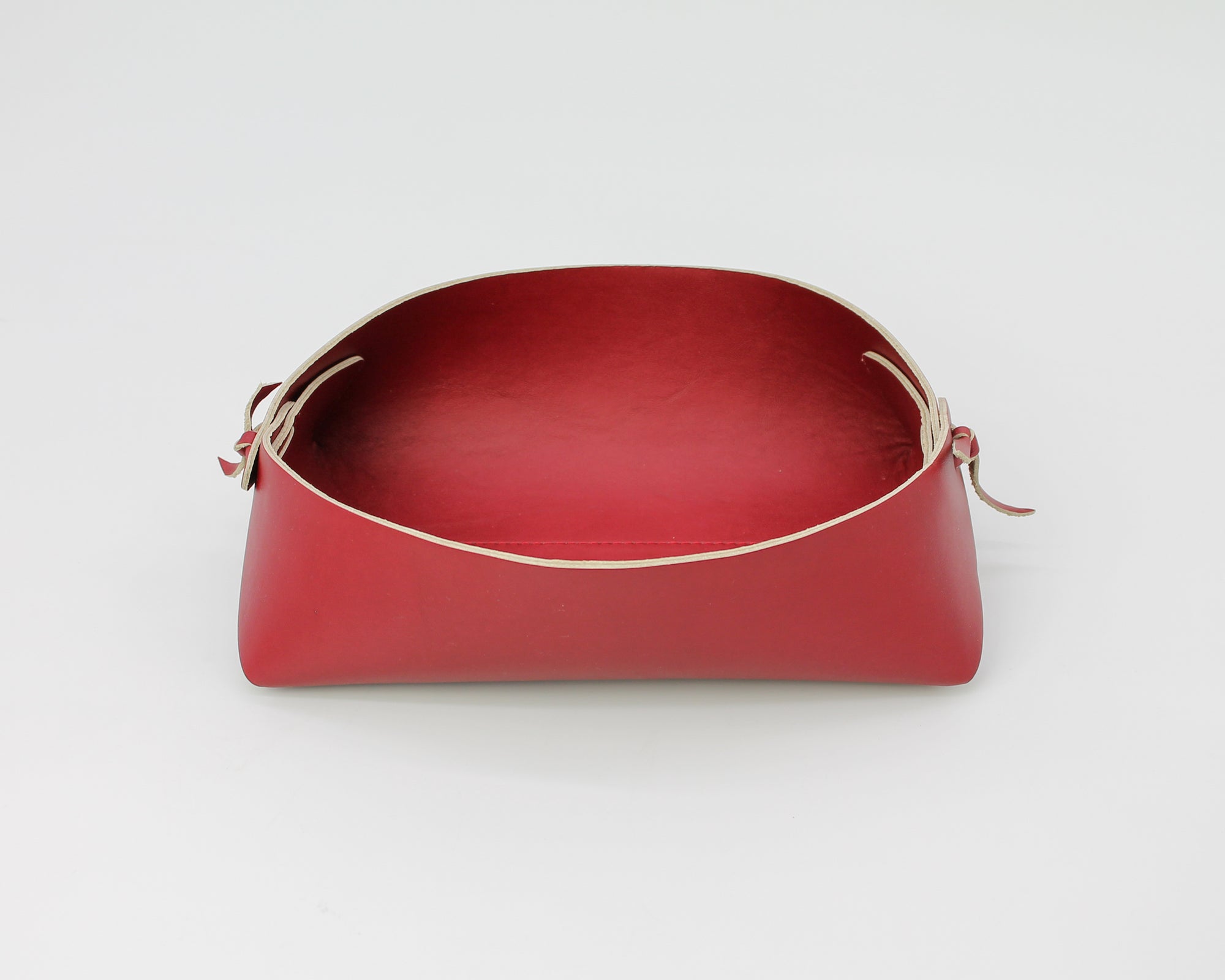 Large Valet Tray-Crimson