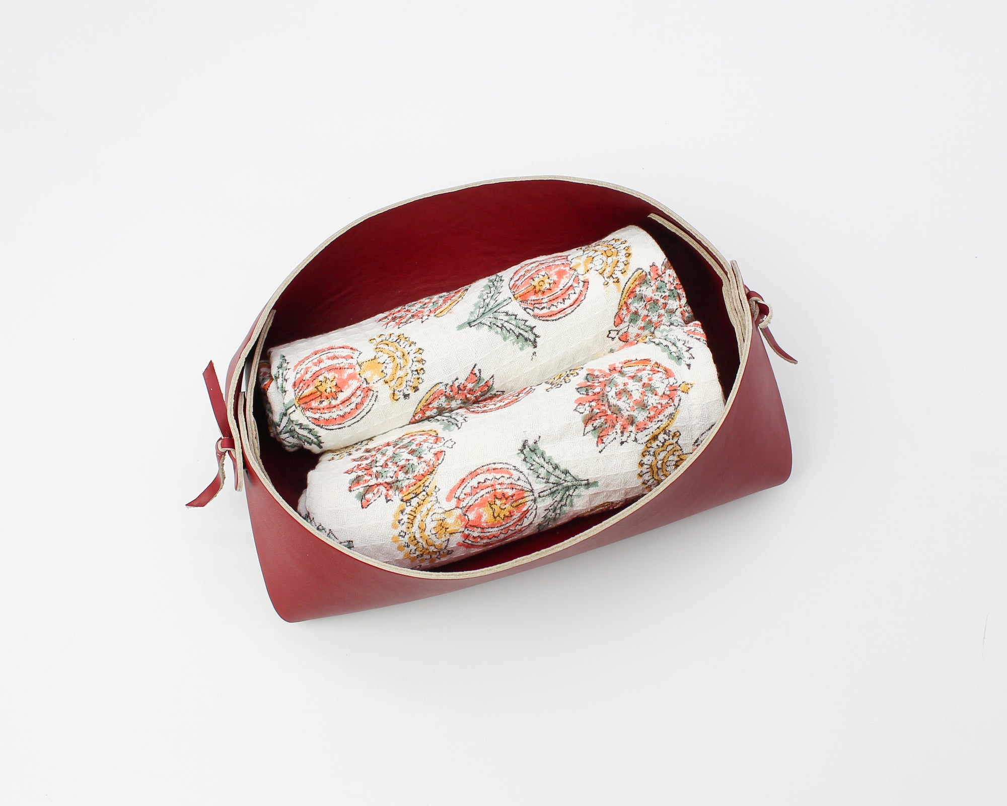 Large Valet Tray-Crimson