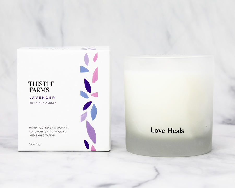 Lavender Candle