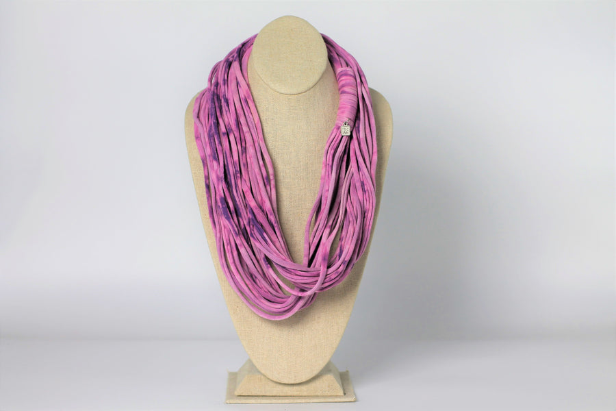 Hand Dyed Grace Scarf Lavender