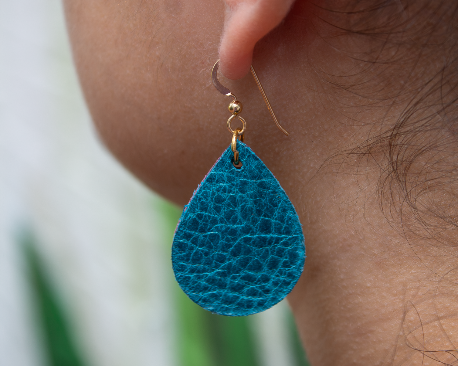 Kindness Drop Earring - Lavendar Rain