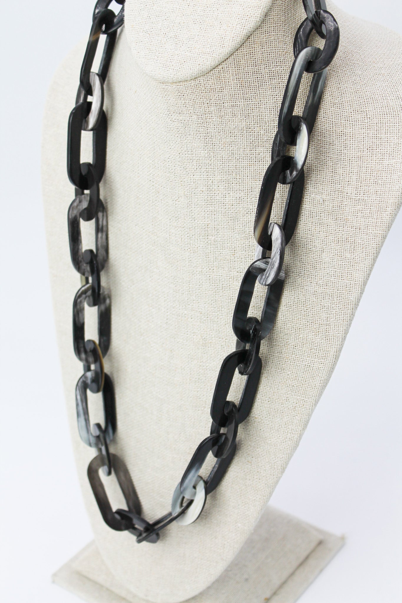 Ankole Long Necklace / Dark