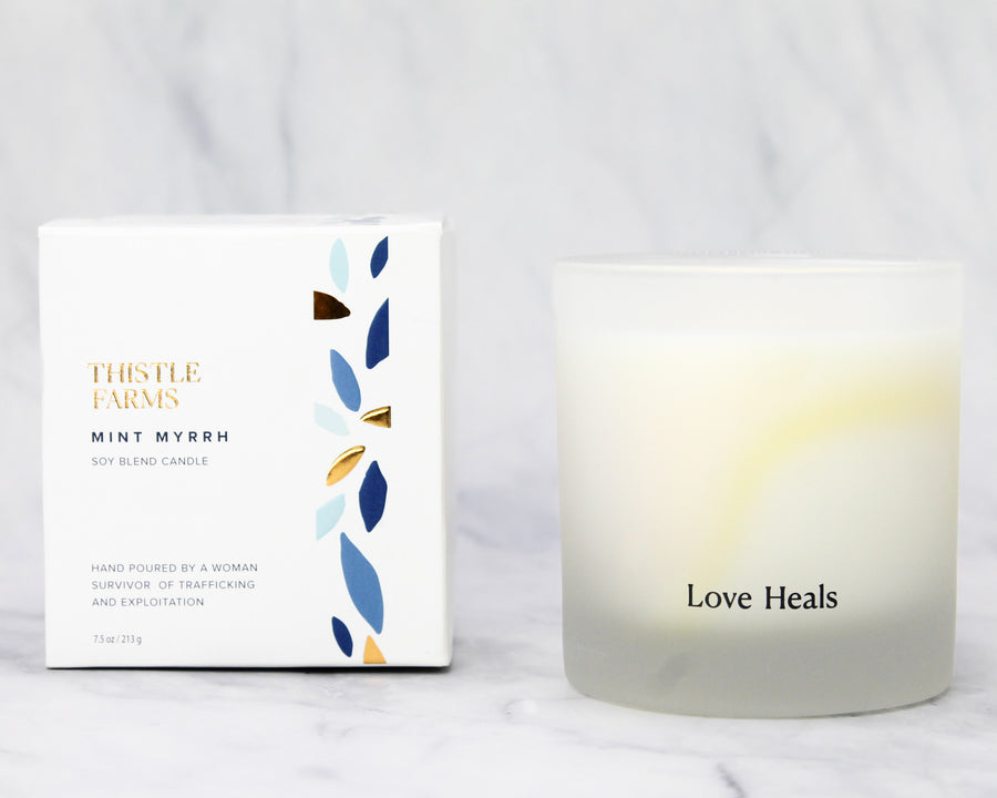 Mint Myrrh Candle