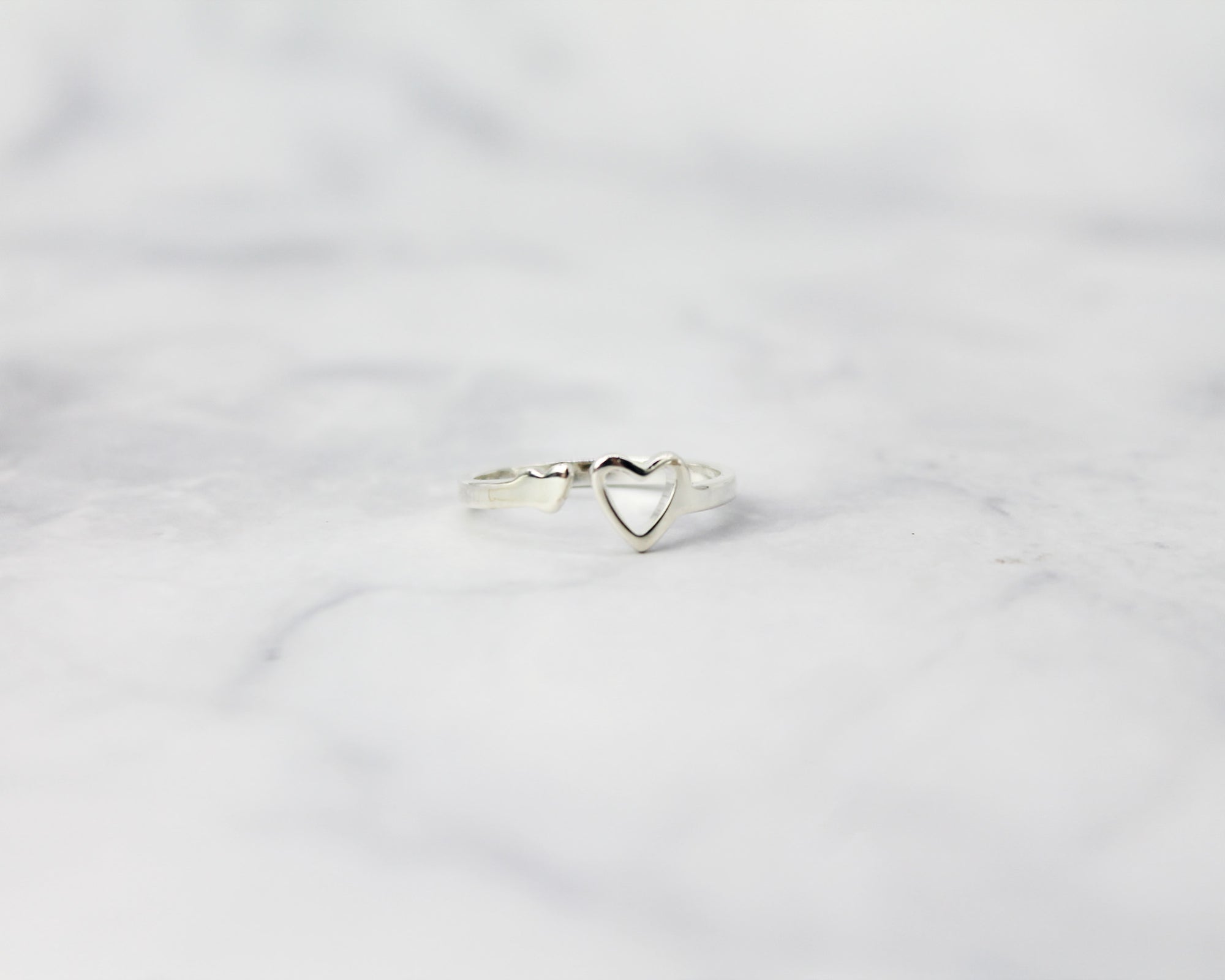 Miracle Heart Ring / Sterling Silver