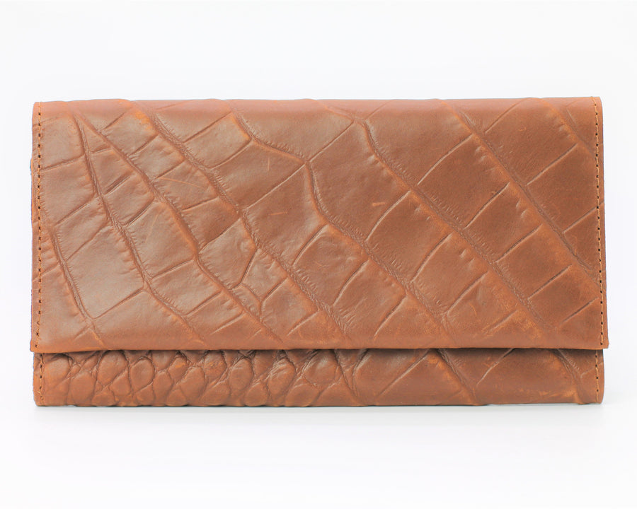 Debre Wallet / Mocha Croc