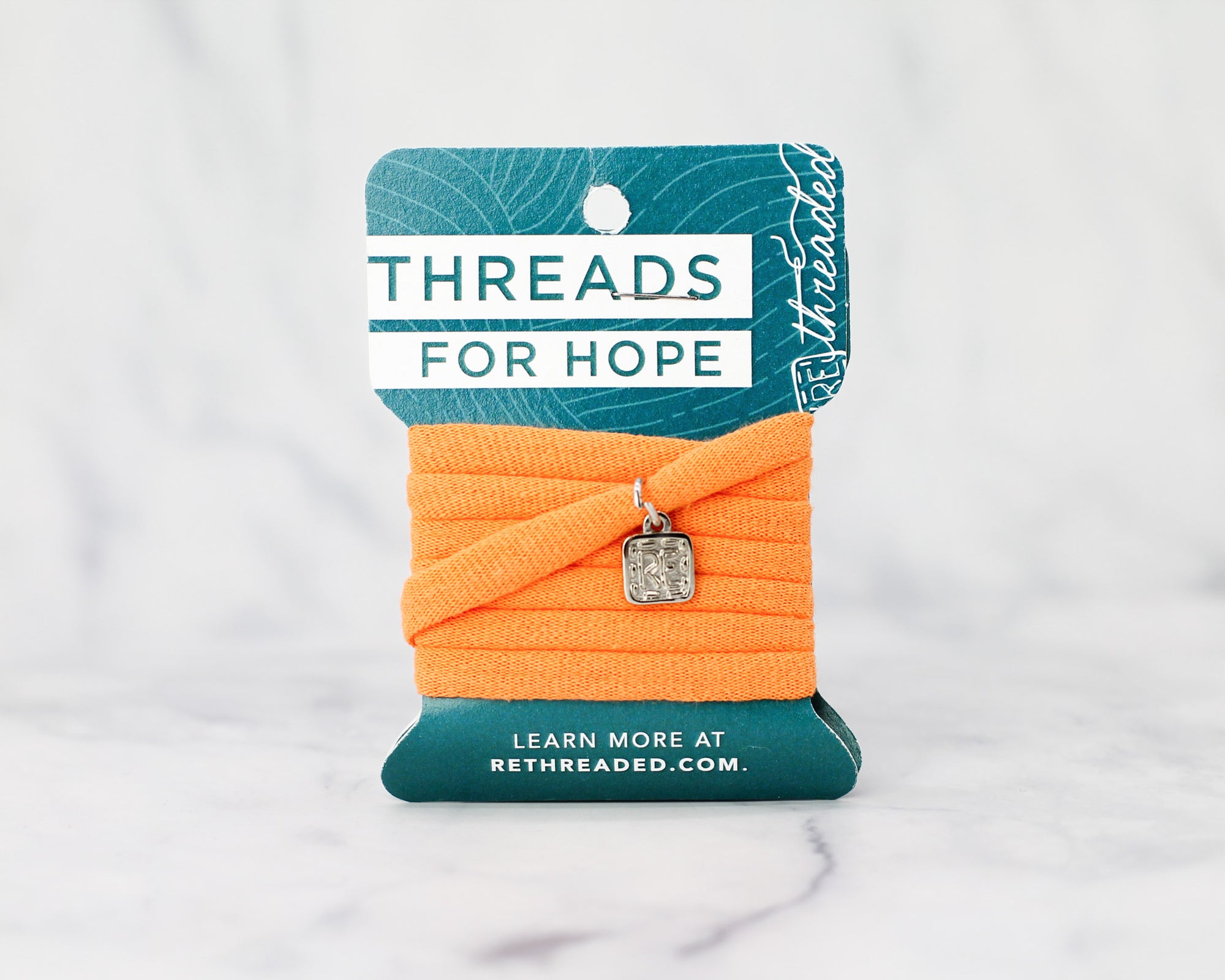 Threads for Hope Bracelet / Orange