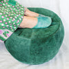 Moroccan Pouf Ottoman / Forest