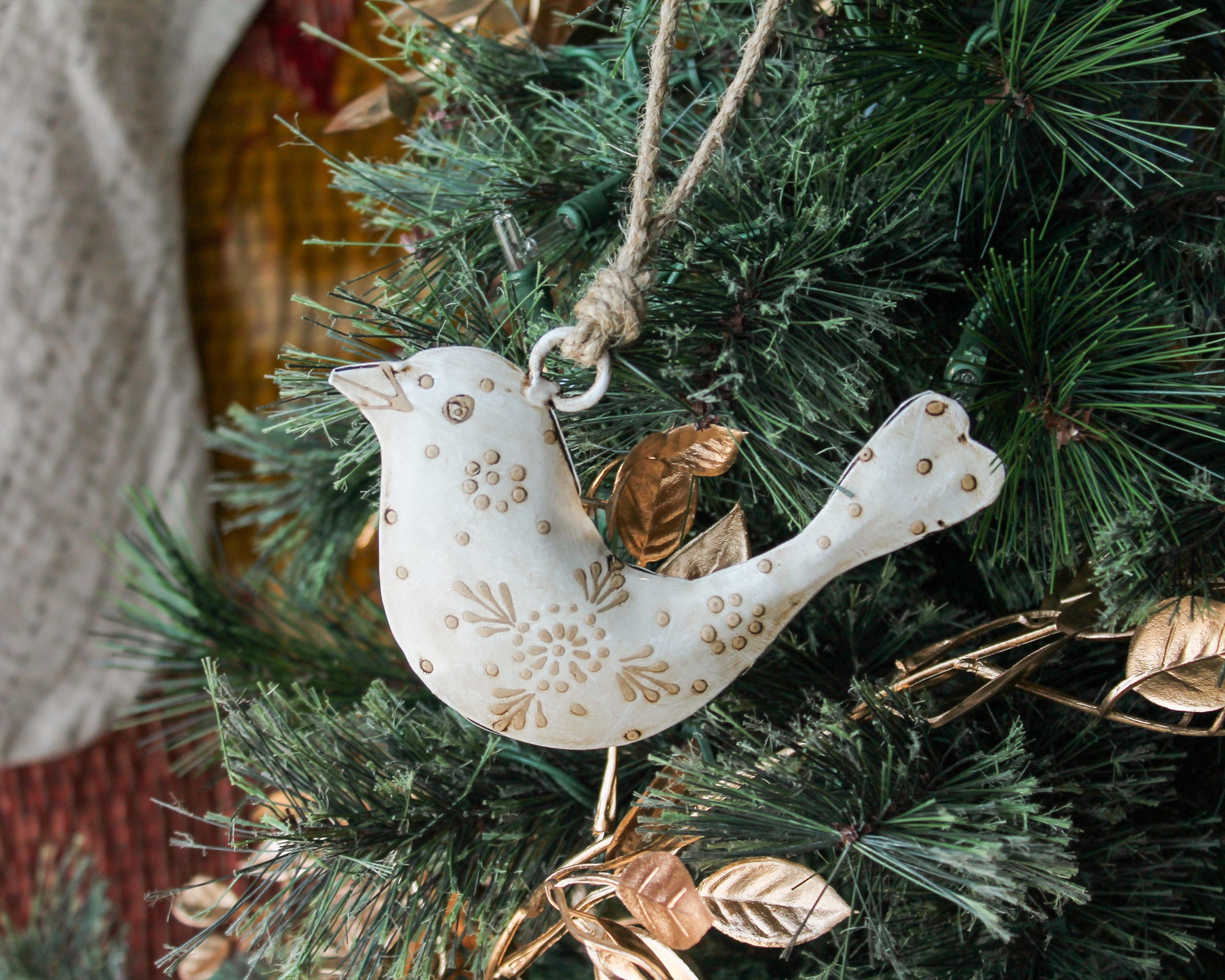 Peace Perch Ornament