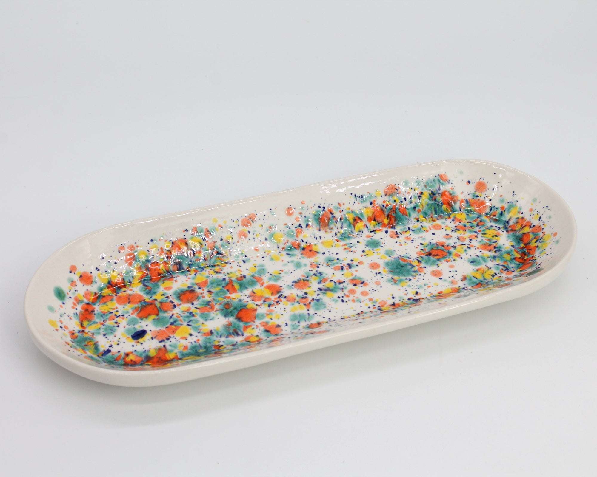 Oval Long Dish / Assorted