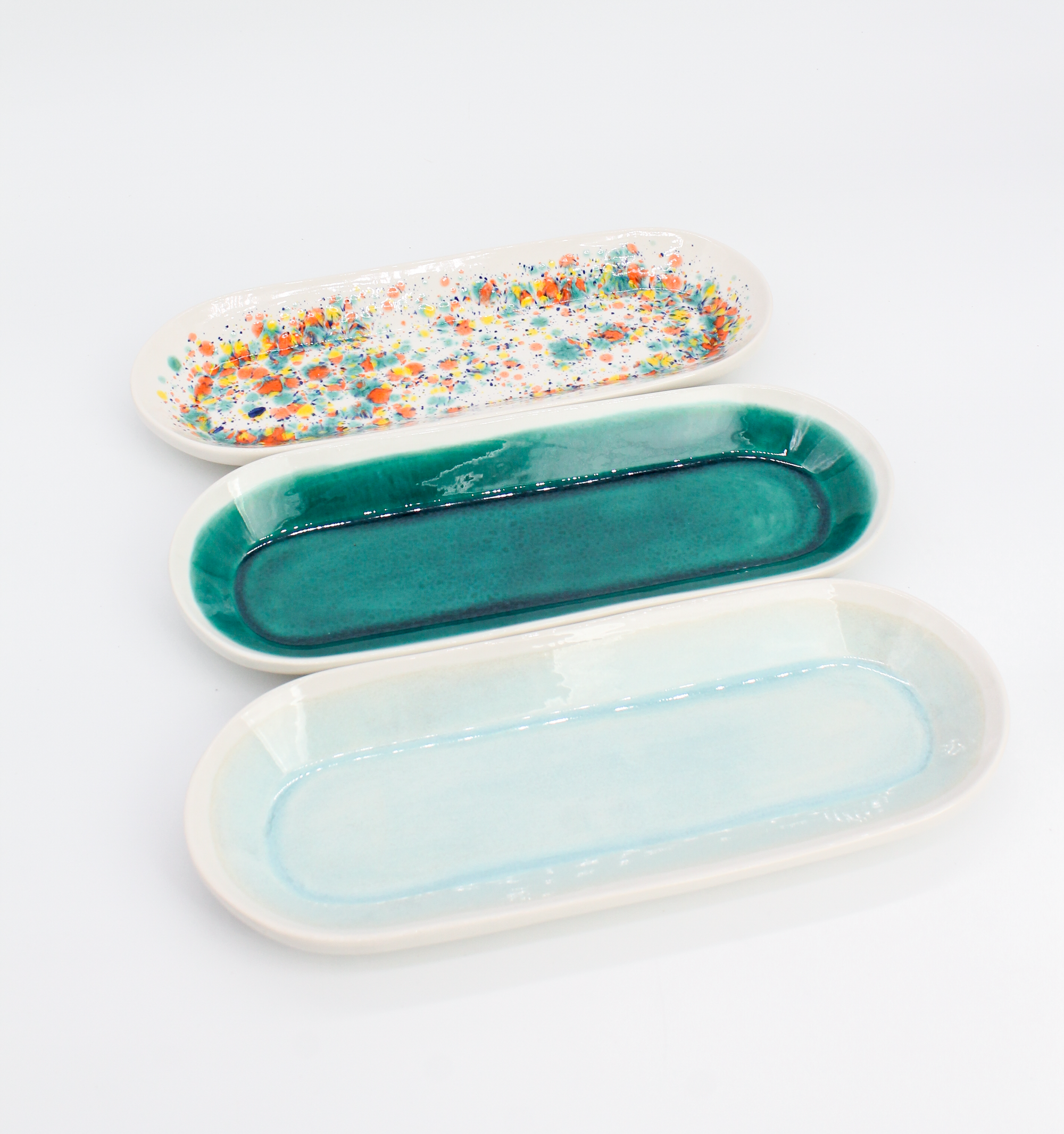 Oval Long Dish / Assorted