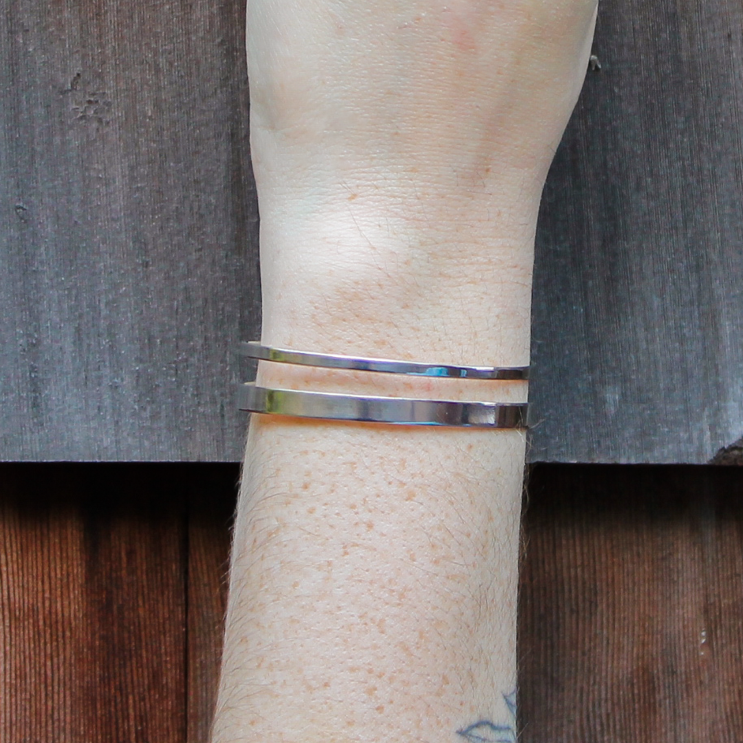Honor Cuff / Sterling Silver