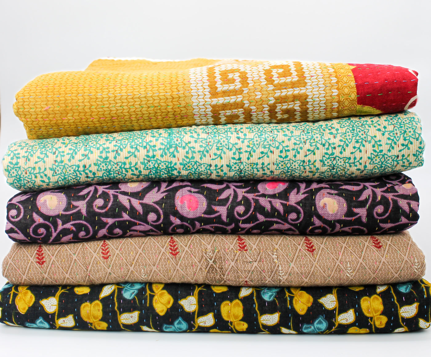 Queen Kantha Blanket