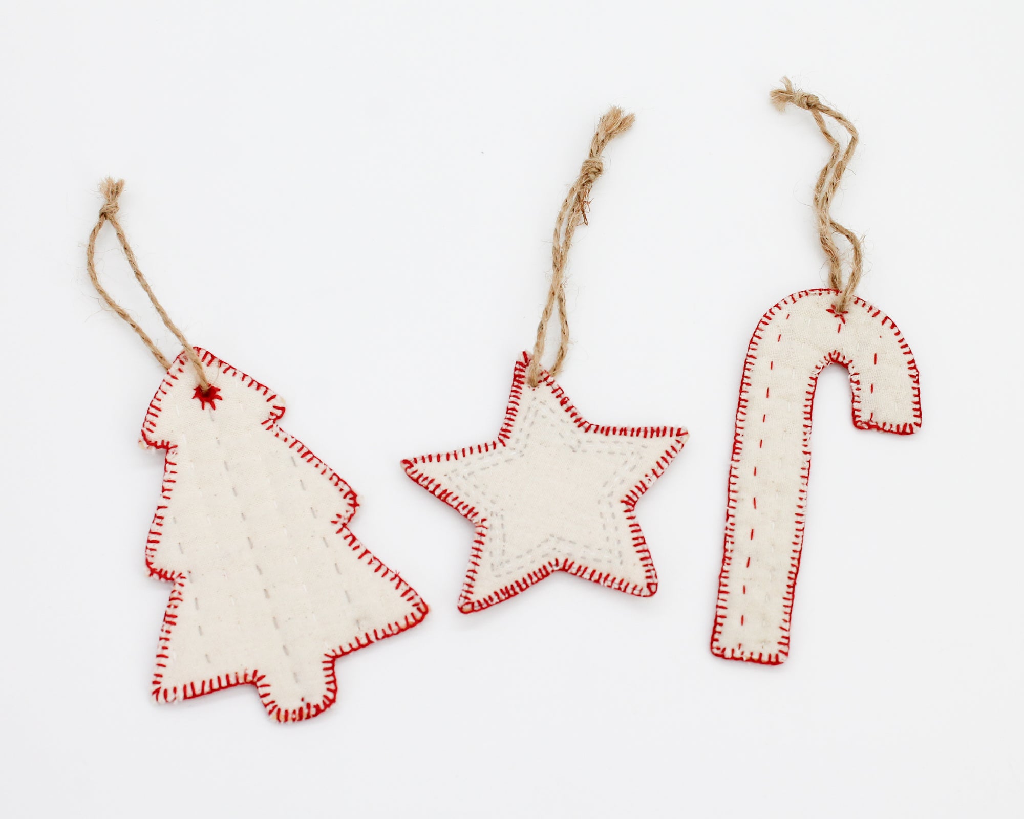 Assorted Quilted Christmas Ornament