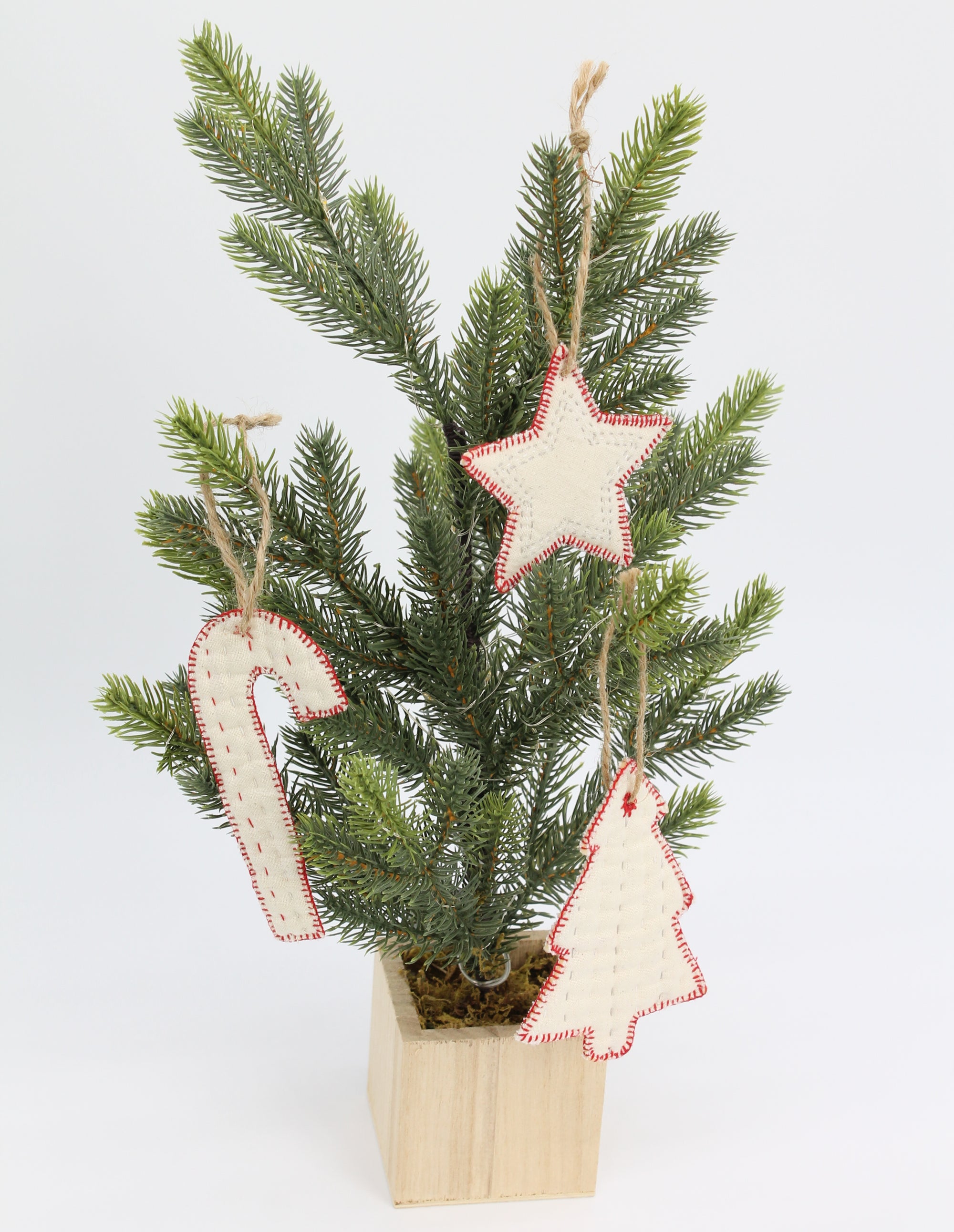 Assorted Quilted Christmas Ornament