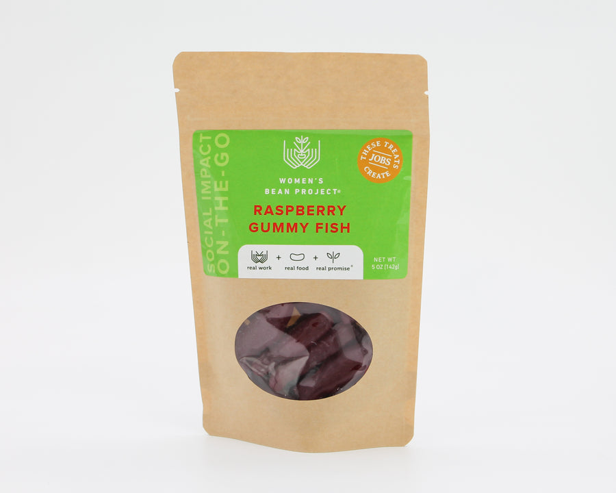 Raspberry Gummy Fish