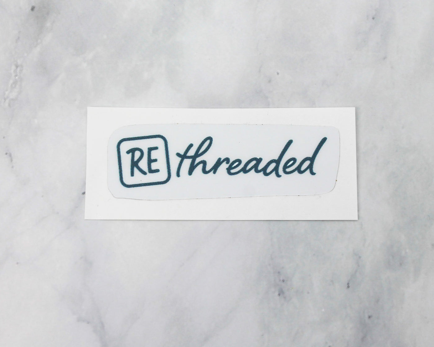 Rethreaded Signature sticker