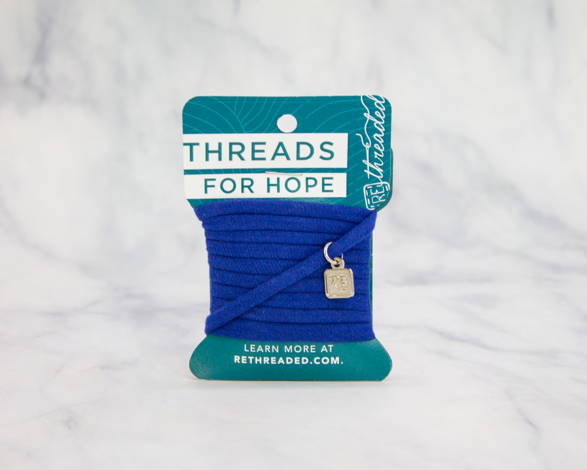 Threads for Hope Bracelet / Royal Blue