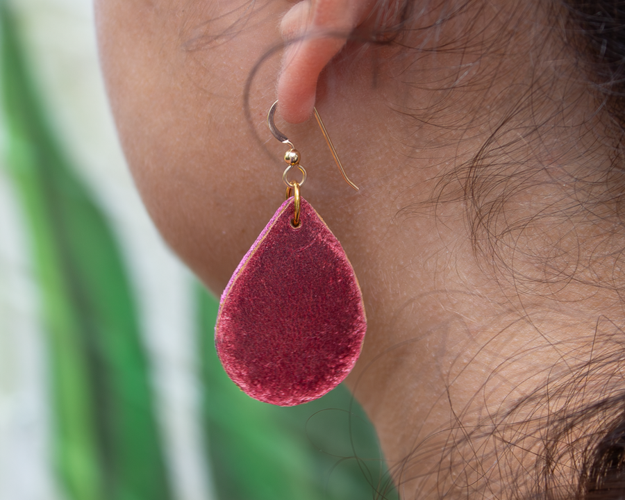 Kindness Drop Earring - Russet Rose