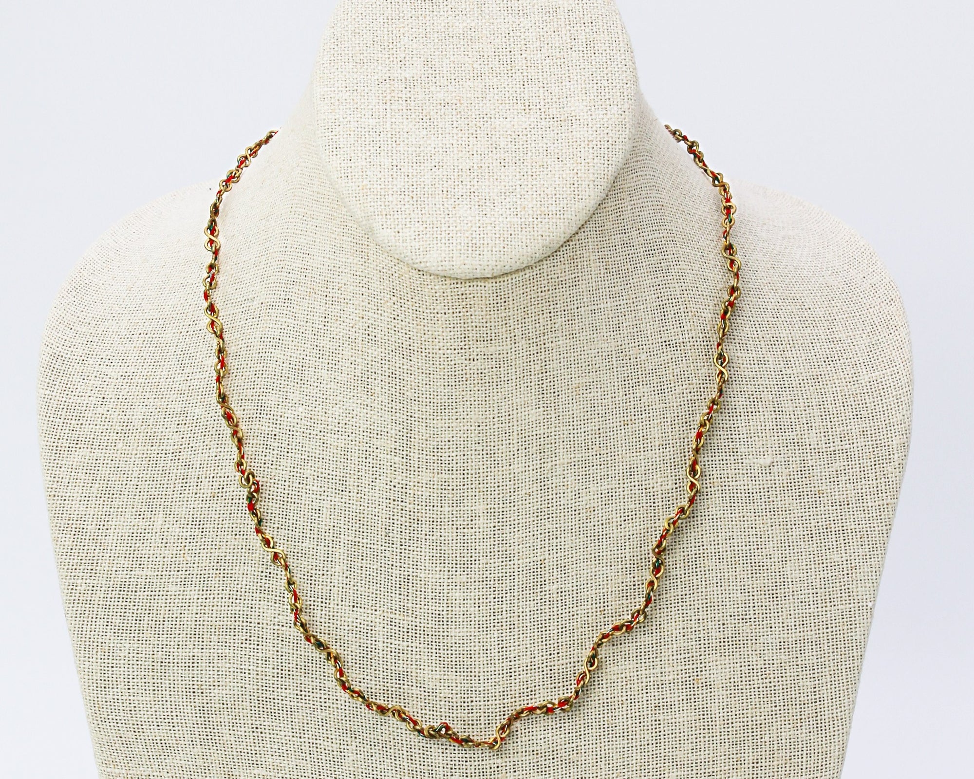 Sari Silk Chain Necklace