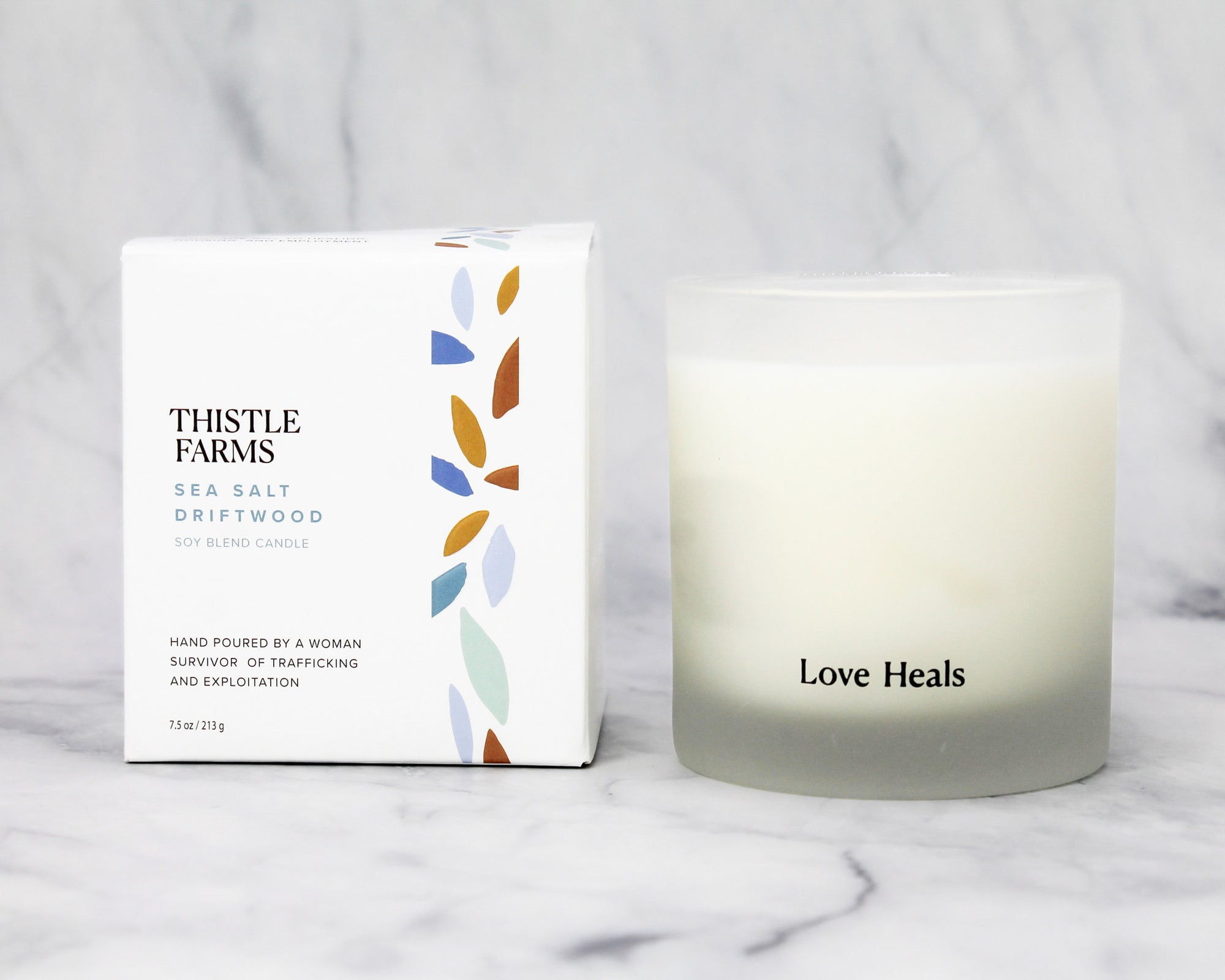 Sea Salt Driftwood Candle