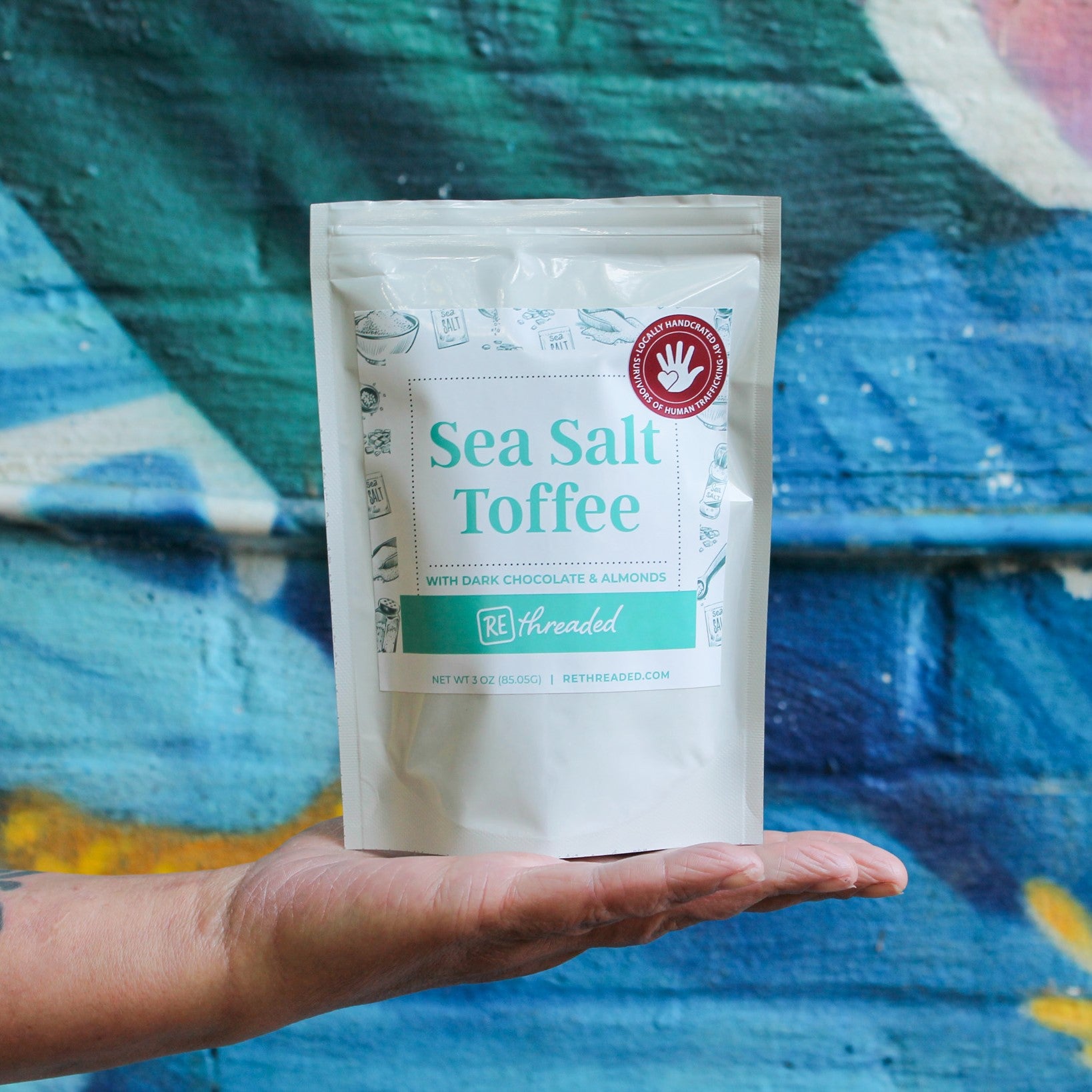5 oz bag Sea Salt Toffee