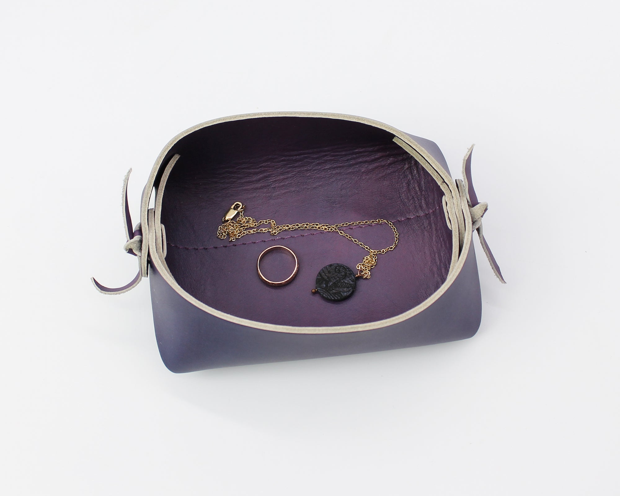 Small Valet Tray-Blackberry