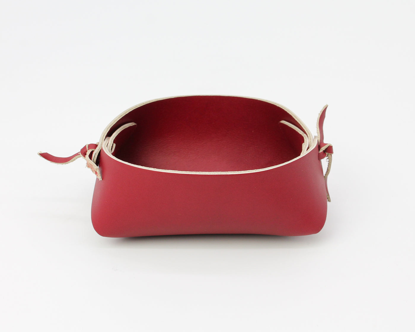 Small Valet Tray-Crimson